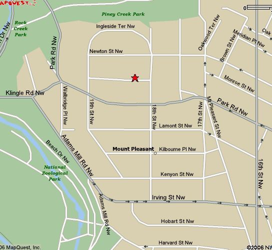 map of Mount Pleasant